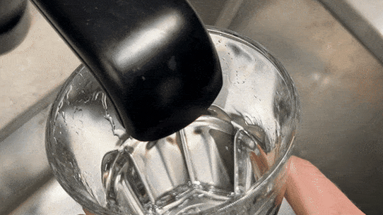 Filling up your tap.