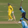 Steve Smith is caught by Brydon Carse.