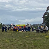 Pilot suffers serious burns in plane crash in Hunter