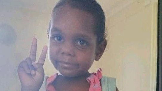NT police suspect five-year-old Sharon was abducted from her home.
