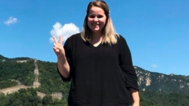 Alyssa Petersen was detained late last month in China.