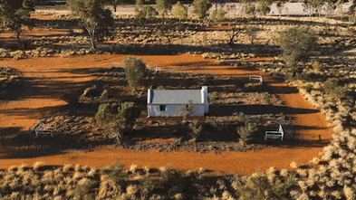 Eighty years ago, Albert Namatjira built a house in the desert. Now it has been recreated