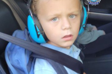 Six-year-old Joey went missing in Booragoon.