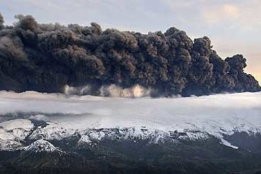 Eyjafjallajokull volcano in Iceland last erupted in 2010.