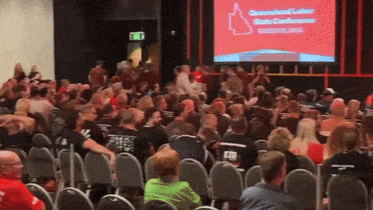 Tensions boil over at Qld Labor conference as delegates storm out