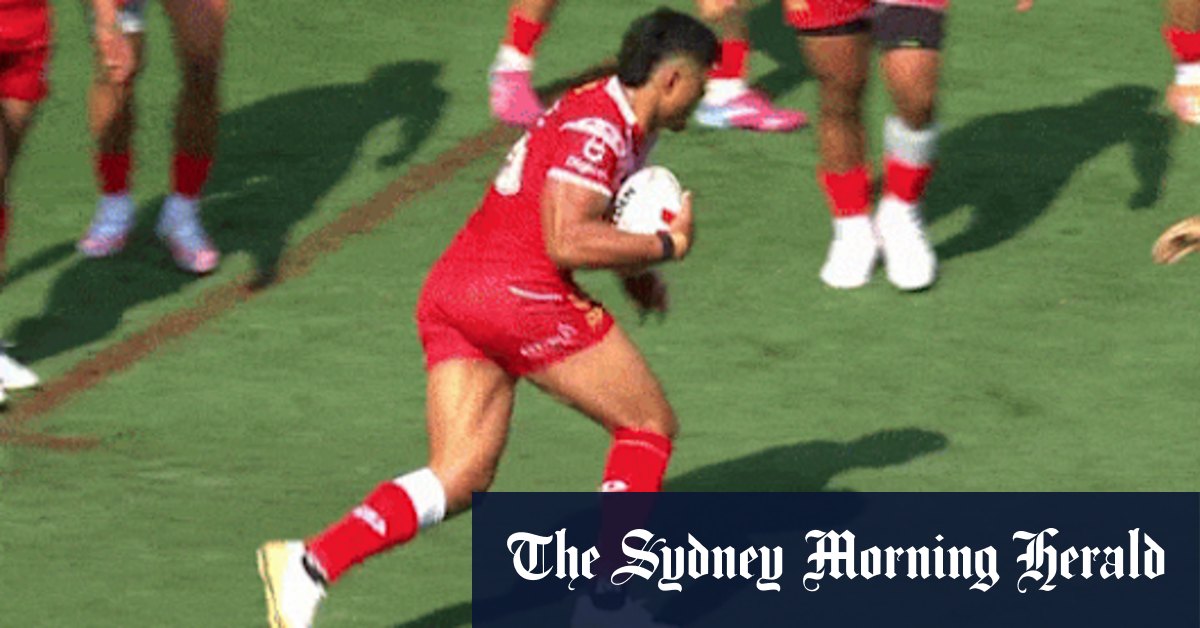 A high tackle ended a Test appearance within 90 seconds. The victim wanted a stronger punishment