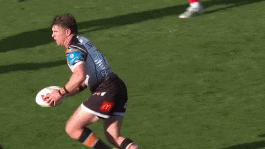Why Morgan Knowles never deserved to be binned for this tackle.