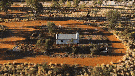 The house that Albert Namatjira built.
