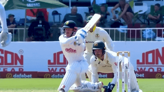 Steve Smith catch in South Africa gif