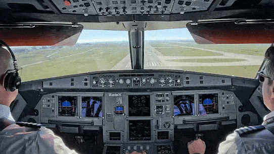 Jetstar pilots land at Western Sydney Airport for the first time.