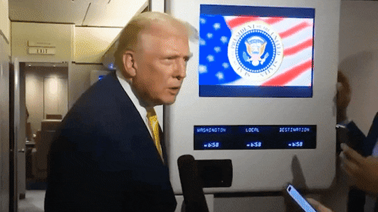 Trump tells female journalist “quiet, piggy”.