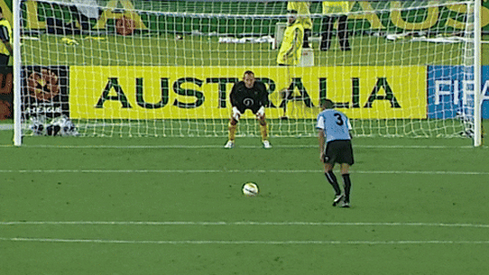 Mark Schwarzer’s famous saves against Uruguay in 2005.