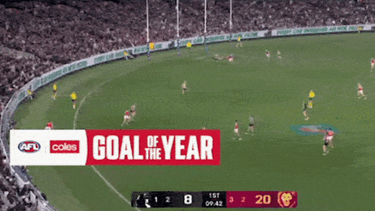 Grand moment: Conor McKenna’s moment of brilliance against Collingwood led him to win $50,000.