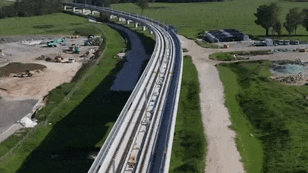 Western Sydney Airport metro rail line.