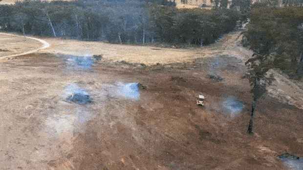 Land-clearing near Yarrowitch. 