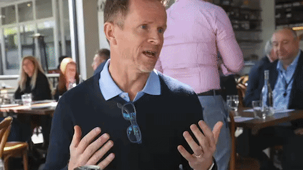 Mick Liubinskas rubs shoulders with billionaires but his own trajectory has been different.