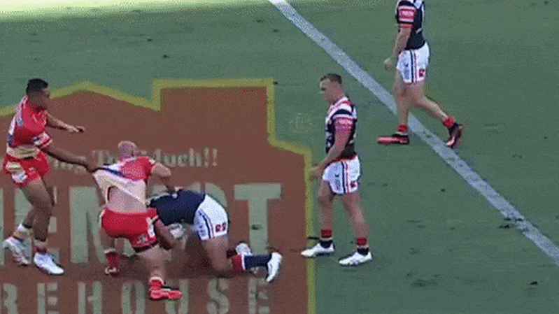 Watch: The colossal hits that set the tone for a new NRL force