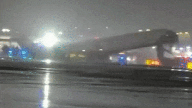 Air Canada plane hits ground vehicle at New York’s LaGuardia Airport