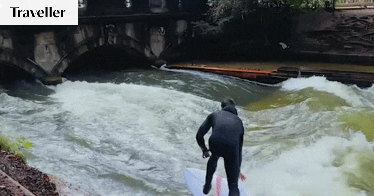 The world’s most unlikely surf break has suddenly vanished