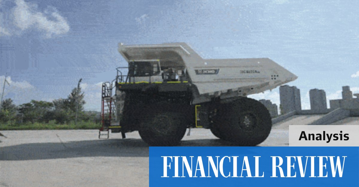 I drove Fortescue’s giant electric mining machines in China