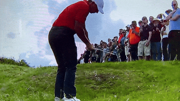 Rory McIlroy experienced a career first on the 11th hole of the third round at Royal Portrush.