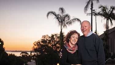 Isla and Brian hope to continue to volunteer and travel as they begin their retirement. 