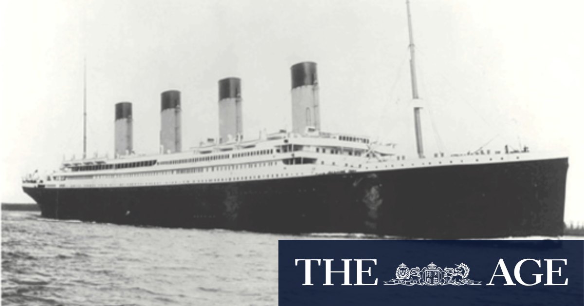 Titanic exhibition to open in Melbourne as hunt for new artefacts continues