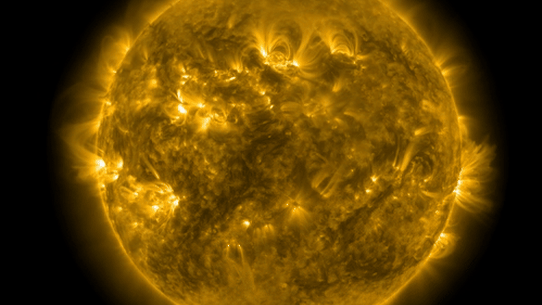 The sun’s solar maximum period is here.