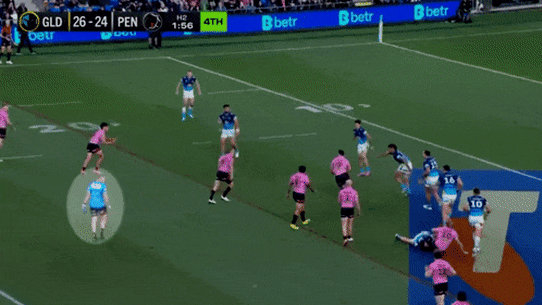 Panthers trainer Shane Elford.