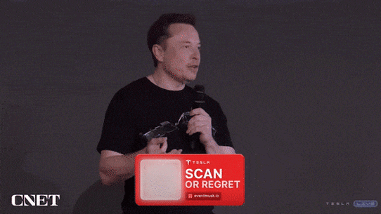 An AI representation of Elon Musk in a crypto scam.