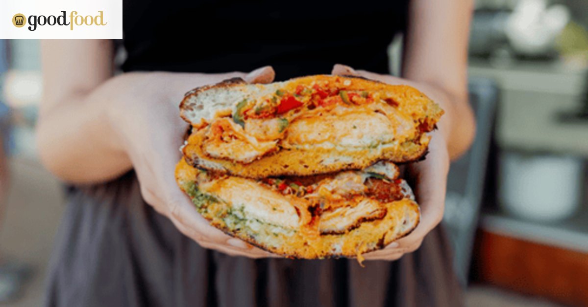 You haven’t lived until you’ve eaten this spicy vodka chicken cotoletta panuozzo