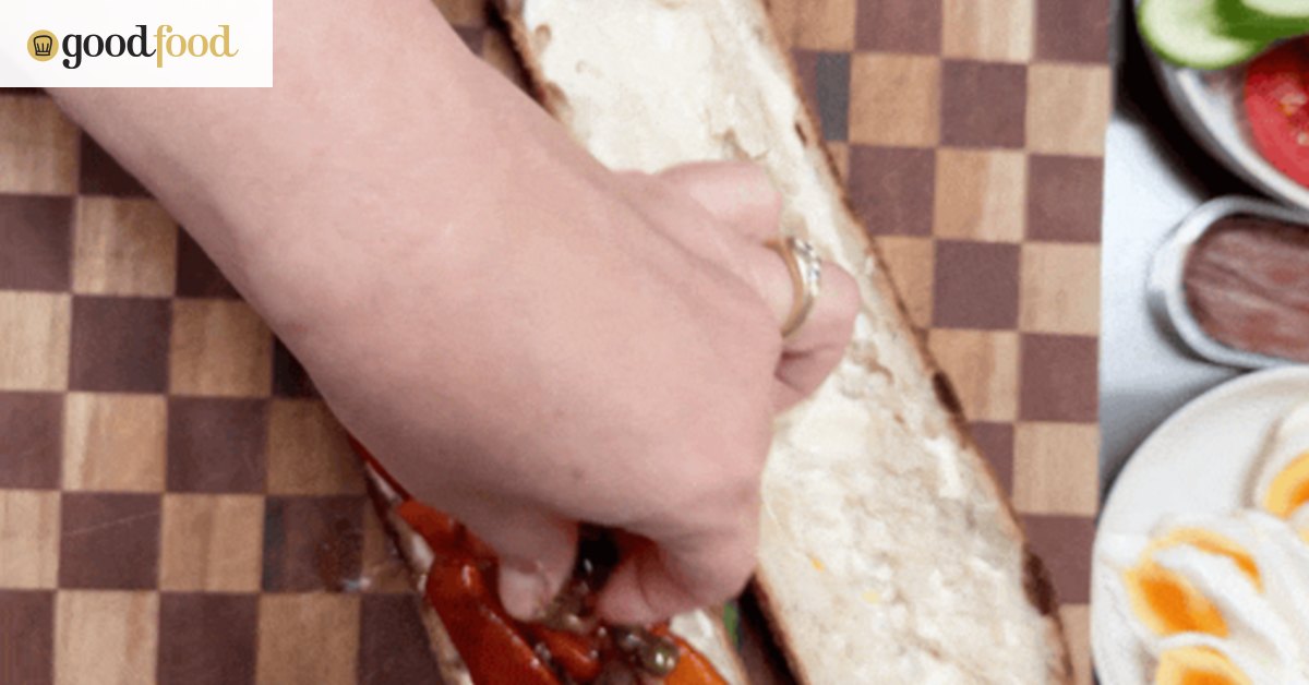 This Danielle Alvarez egg sandwich is your perfect picnic companion