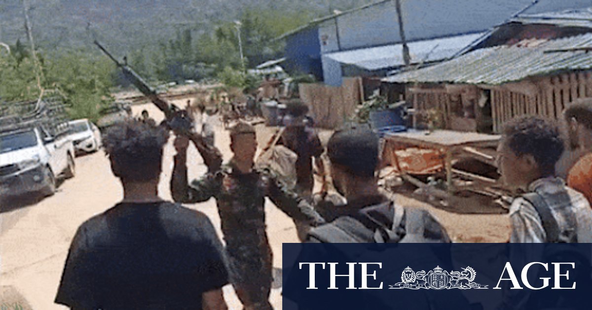 Caught in a $60b scam, these workers tried to flee but the soldiers were ...