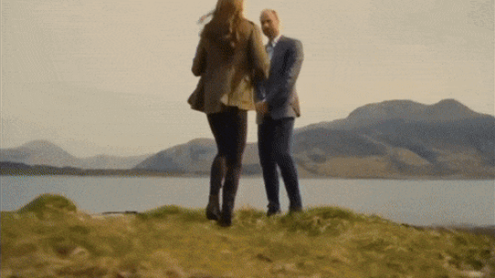 Prince and Princess of Wales.