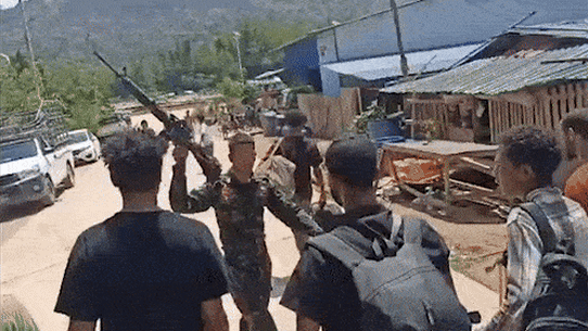 Myanmar scam compounds