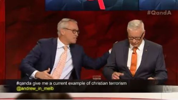 Q&A airs accusations of bias, as sparks fly in fiery debate