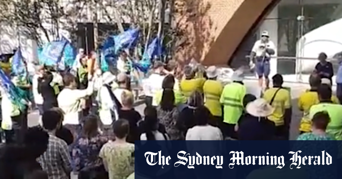 Ex-council boss denies he fuelled protests sparked by job loss rumours