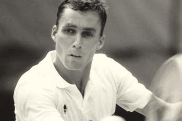 A young Ivan Lendl.