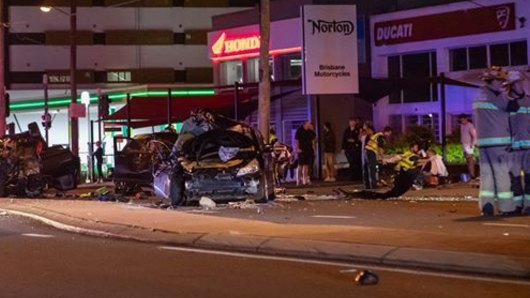 Accident at Lutwyche Road, Windsor which killed two men. 