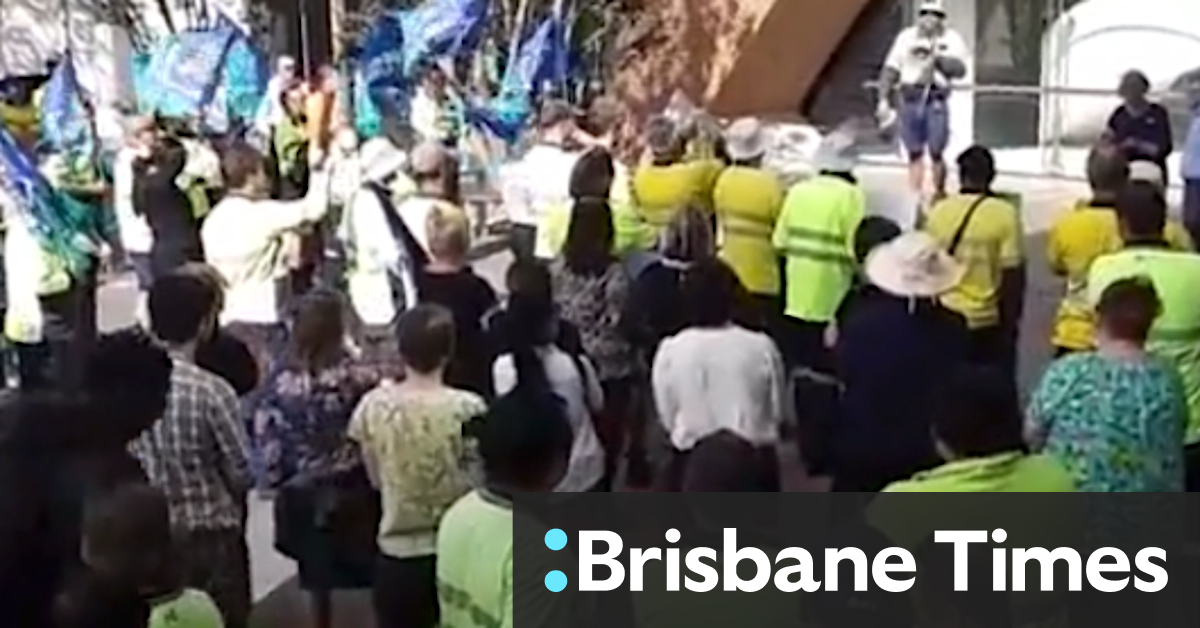 Ned Mannoun allegedly receives Islamophobic chants at union protest - Vimarsana News