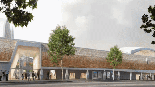 Renders of the new look Powerhouse Museum at Ultimo.