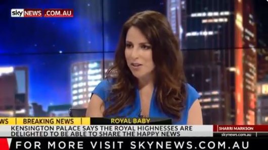 Sky News host Sharri Markson.