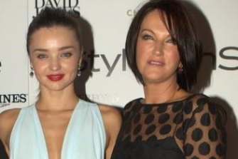 Miranda Kerr with her mother Therese, a self-proclaimed wellness visionary.