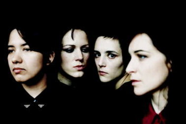 The Savages: Ayse Hassan, Gemma Thompson, Jehnny Beth and Fay Milton.