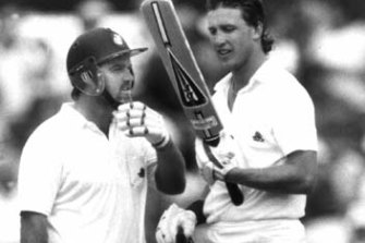 Mike Gatting led England to Ashes victory in 1986-87, but was denied the chance to defend the urn in 1989.