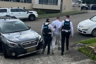 Taj Mickley was arrested on Monday afternoon.