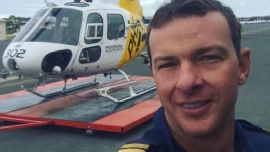 Ashley Jenkinson, the pilot who died in the Gold Coast helicopter crash.