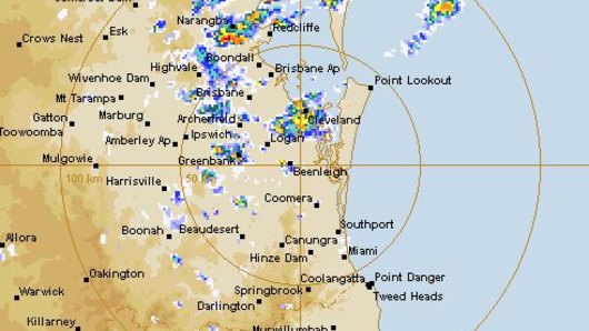 Rain is forecast for south-east Queensland on February 25.