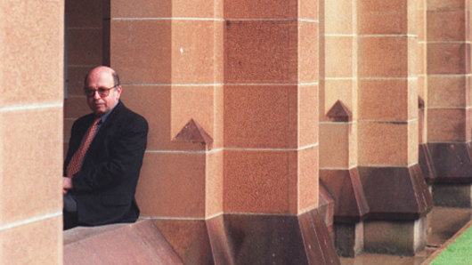 Former Sydney University lecturer Andrew Riemer, pictured in 1998.