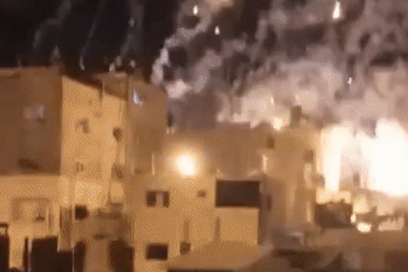 Scenes of destruction in Gaza during the Israeli offensive.